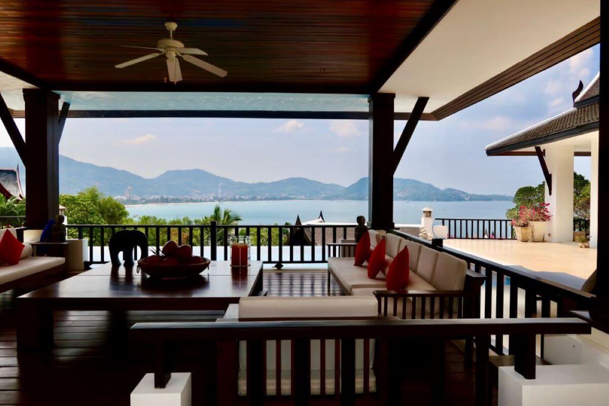 4 Bedroom Sea View Pool Villa for Sale at IndoChine in Kalim near Patong Beach, Phuket