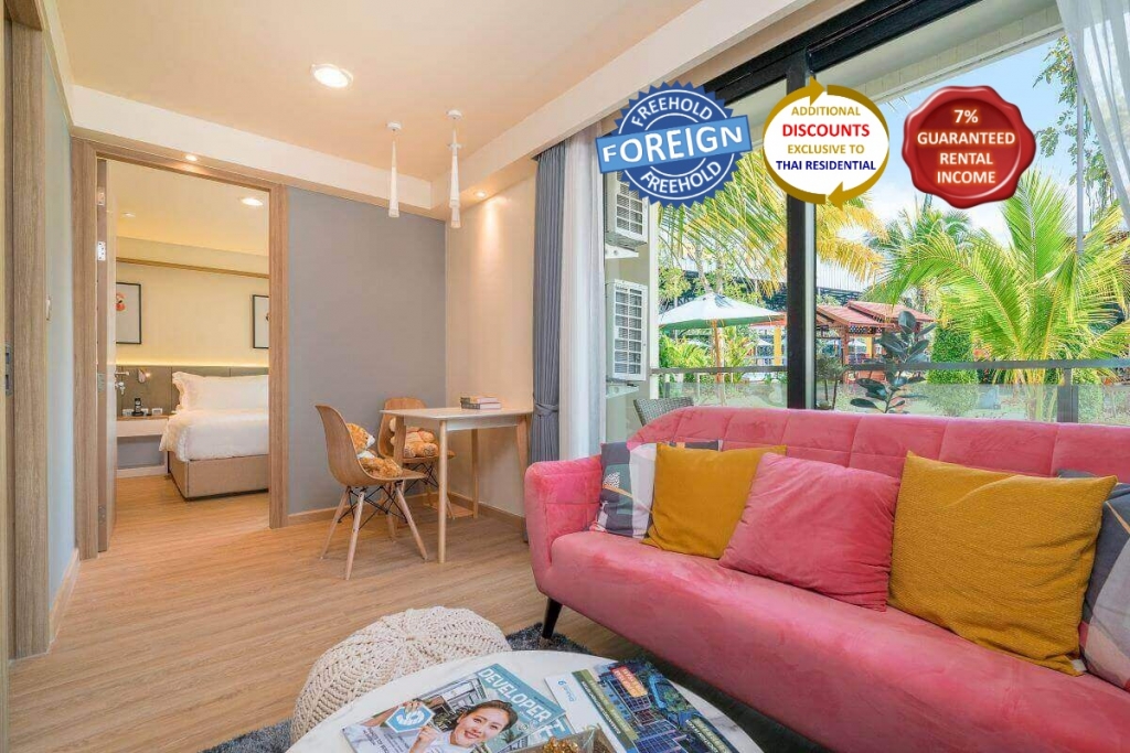 1 Schlafzimmer Foreign Freehold Condo zu verkaufen Kata Beach, Phuket zu Fuß erreichbar