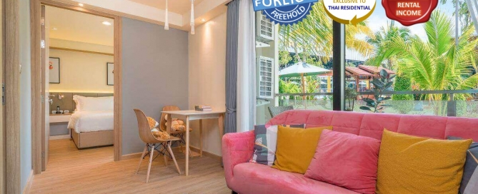 1 Bedroom Foreign Freehold Condo for Sale Walking Distance to Kata Beach, Phuket