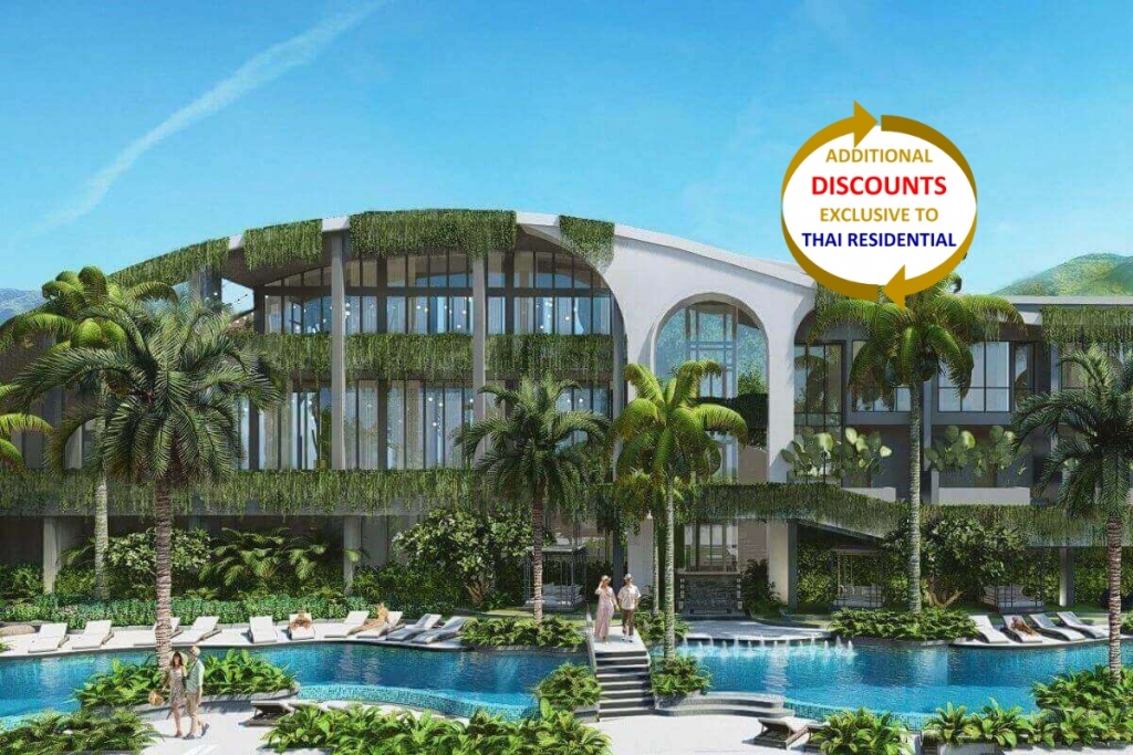 3 Schlafzimmer Resort Eigentumswohnung zum Verkauf in der Nähe von Dream Beach Club & Layan Beach, Phuket