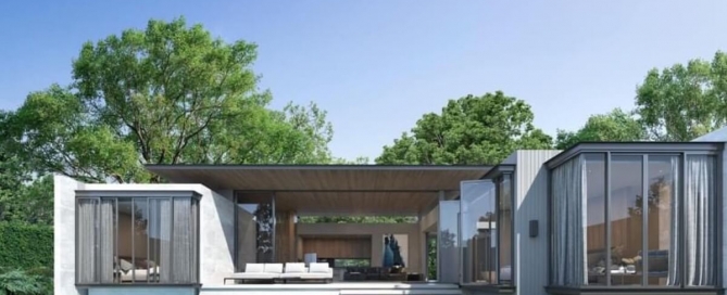 3 Bedroom Modern Designed with Nature Pool Villa for Sale in Cherng Talay, Phuket