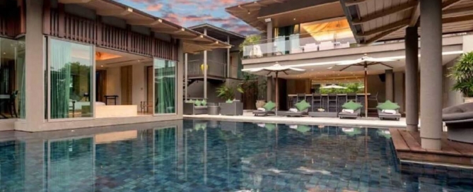 5 Bedroom Sea View Luxury Pool Villa for Sale near Layan Beach, Phuket