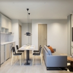 1-2 bedroom condos Nai Thon Beachfront, Phuket - open plan living area