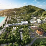 1-2 bedroom condos Nai Thon Beachfront, Phuket - aerial view