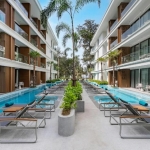 1-2 bedroom seaside resort condos across Bang Tao Beach, Phuket pool area PSC-BAN-575