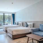 1-2 bedroom seaside resort condos across Bang Tao Beach, Phuket bedroom PSC-BAN-575