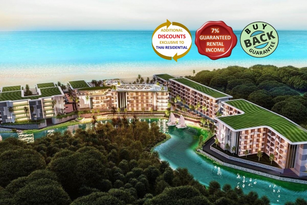 2 Schlafzimmer Resort Eigentumswohnung zum Verkauf 50 Meter nach Bang Tao Beachfront, Phuket