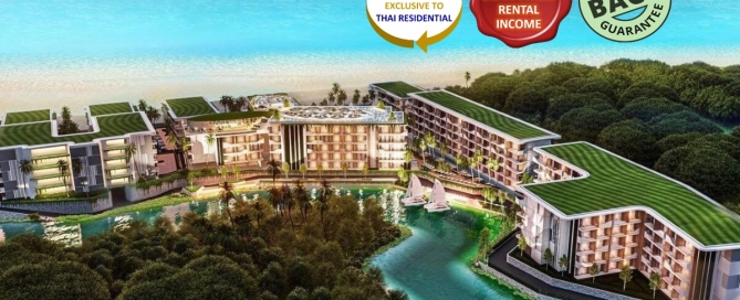 2 Schlafzimmer Resort Eigentumswohnung zum Verkauf 50 Meter nach Bang Tao Beachfront, Phuket