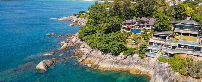4 Bedroom Oceanfront Luxury Pool Villa for Sale at Baan Kata Villa near Kata Beach Phuket Phuket