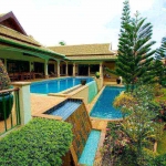 6 Bedroom Panoramic Mountain View Pool Villa with 2 Swimming Pools for Sale near Nai Harn Beach, Phuket