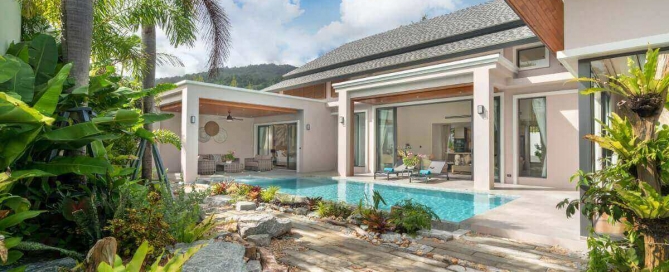 3 Bedroom Modern Pool Villa for Sale 5 Minutes to Bang Tai Beach in Cherng Talay, Phuket