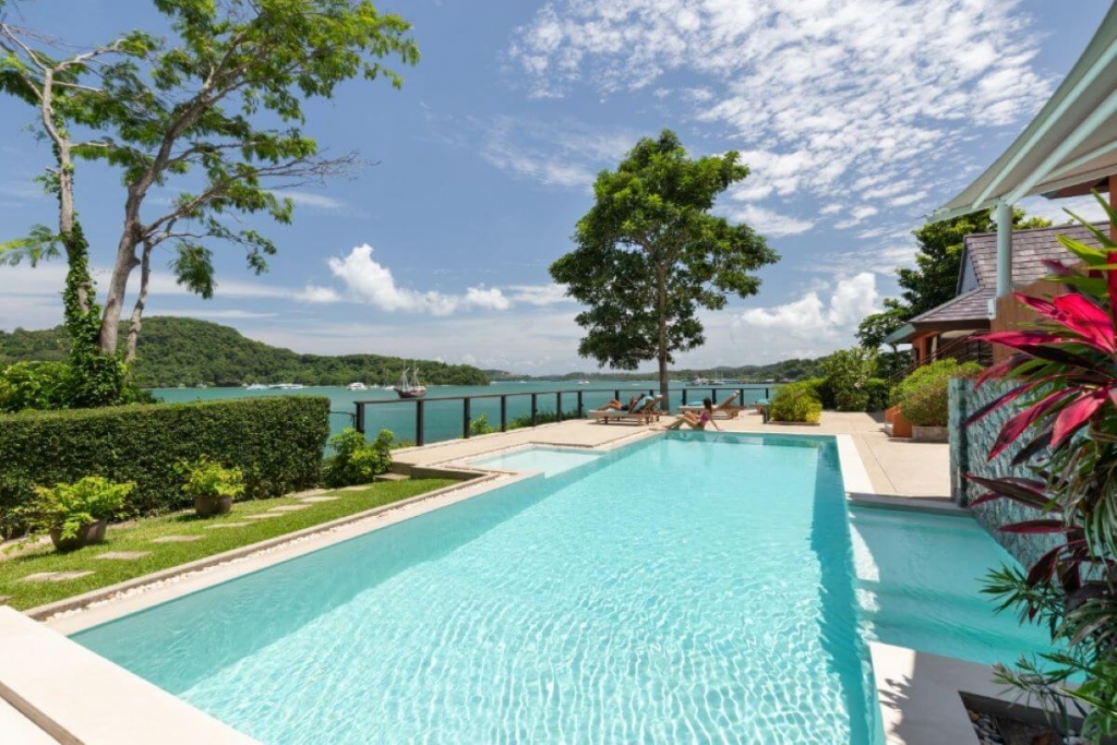 5 Bedroom Oceanfront Pool Villa with Direct Ocean Access for Sale at Panwa Peninsula, Phuket
