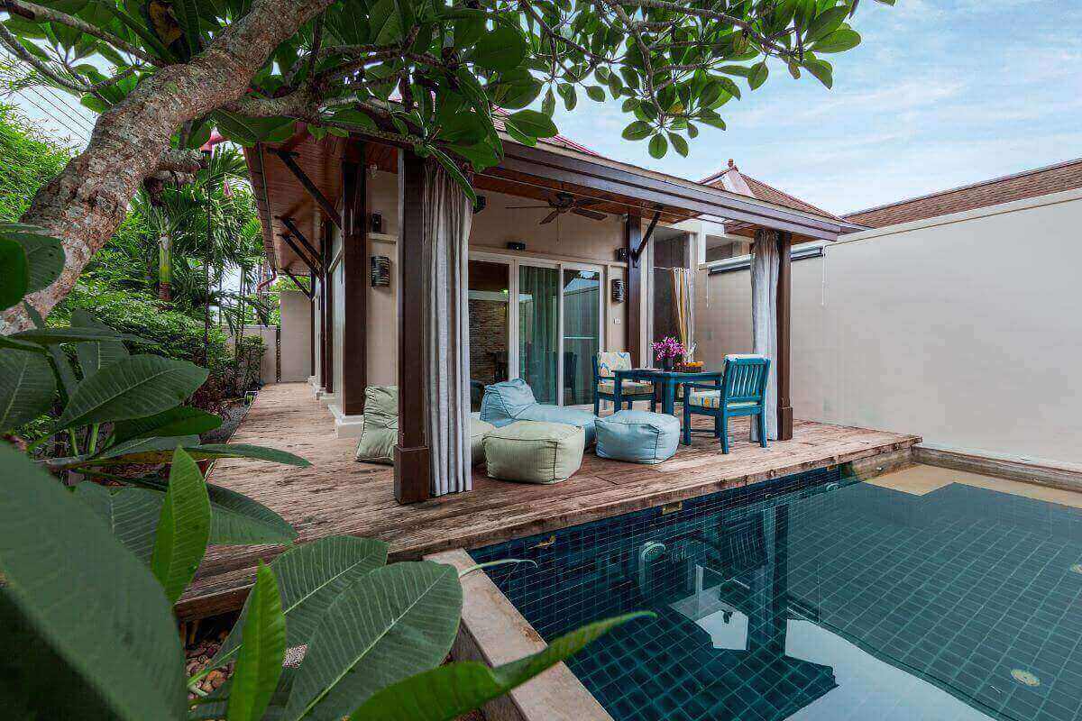 1 Bedroom Designer Mini-Pool Villa for Sale near Laguna in Cherng Talay, Phuket