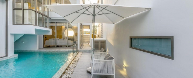3 Bedroom Modern Minimalist Pool Villa for Sale in Cherng Talay, Phuket