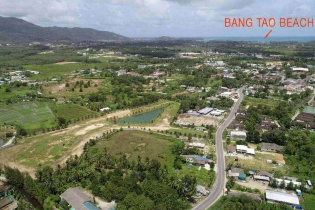 Terrain de 20 Rai ou 32,000 mXNUMX à vendre à Thalang, Phuket