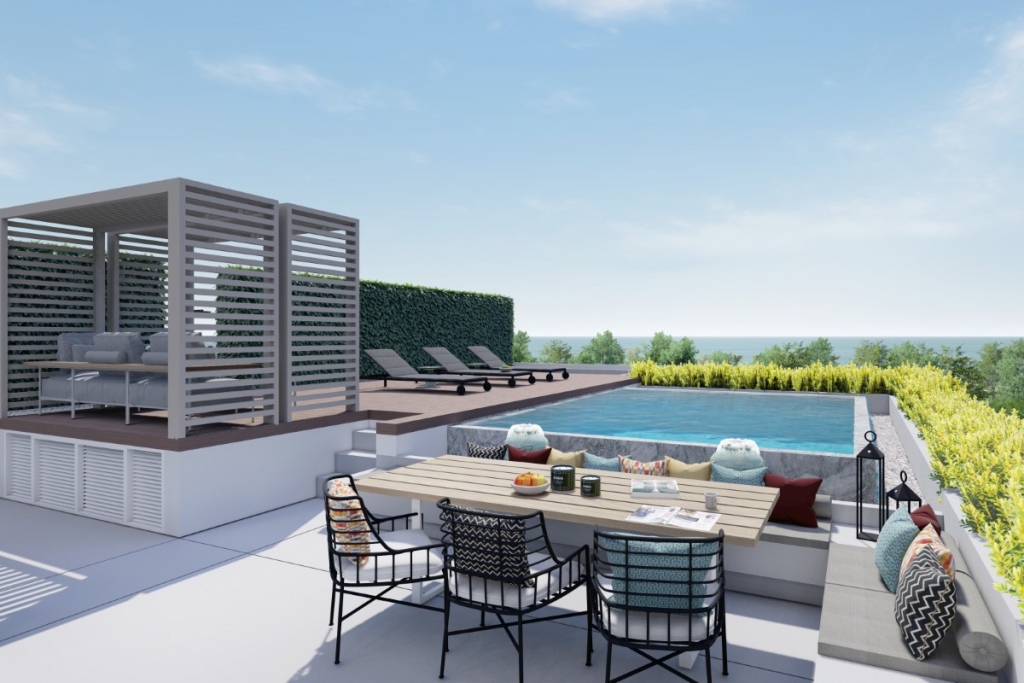 3 Bedroom Penthouse Condo with Private Pool for Sale 400M Walk to Bang Tao Beach, Phuket