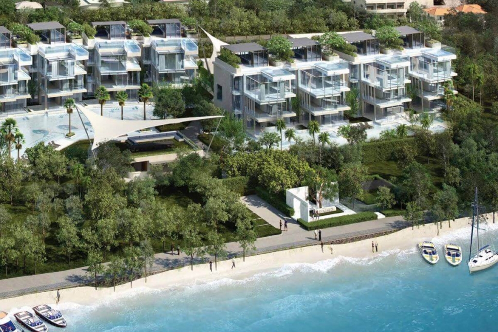 84 Schlafzimmer Oceanfront Luxury Residential Resort und Hotel zum Verkauf in Chalong Bay, Phuket