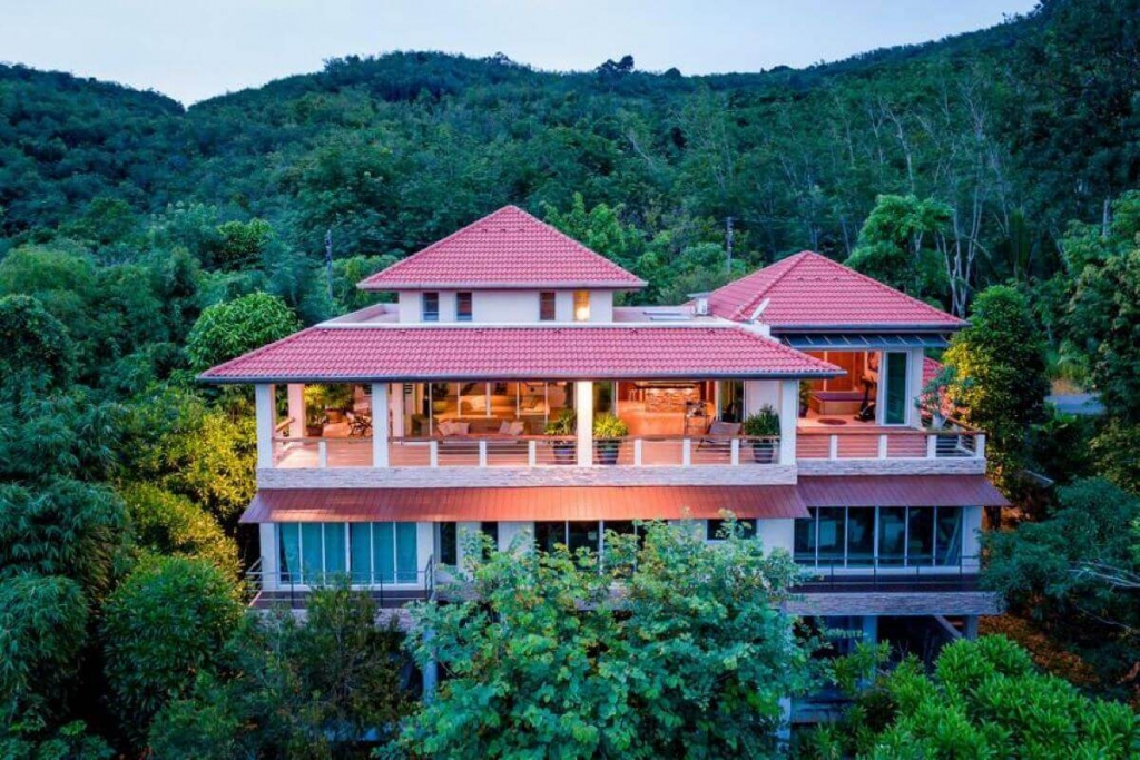 4 Bedroom Sea View Mountain Villa for Sale by Owner near Layan Beach, Phuket