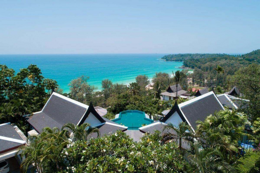 4 Schlafzimmer Meerblick Moderne Luxus-Poolvilla zum Verkauf in Ayara in der Nähe von Surin Beach, Phuket