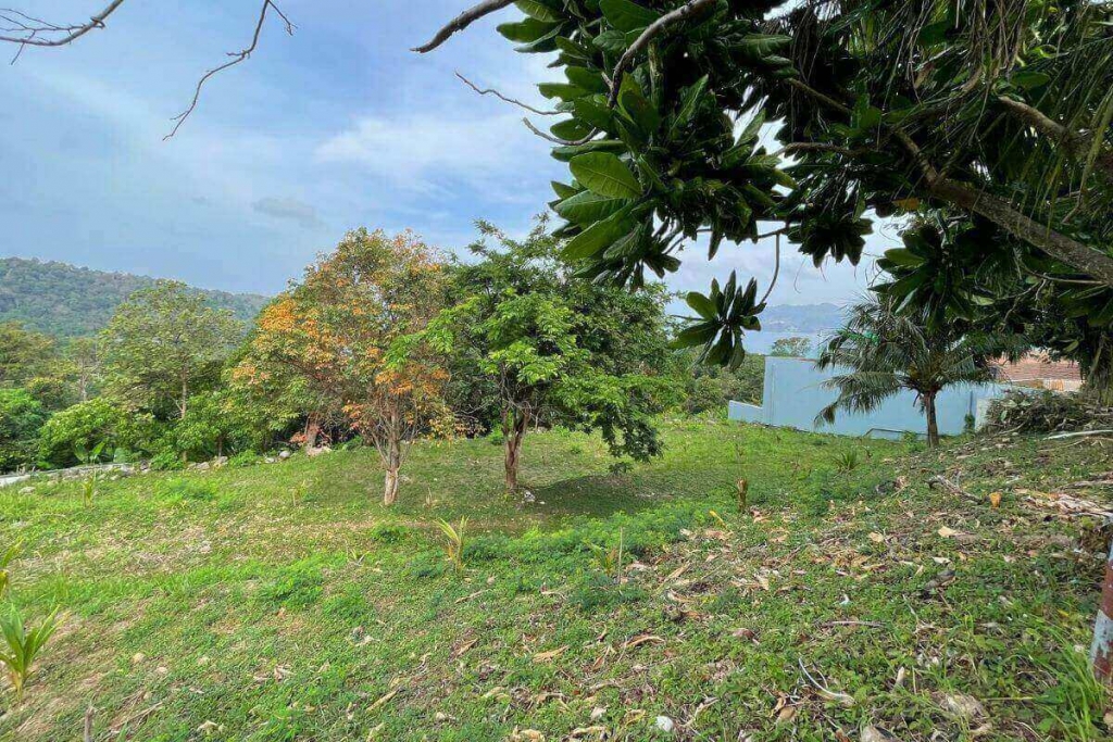 2,048 sqm or 1.1 rai Prime Sea View Land along the Main Road for Sale in Patong, Phuket
