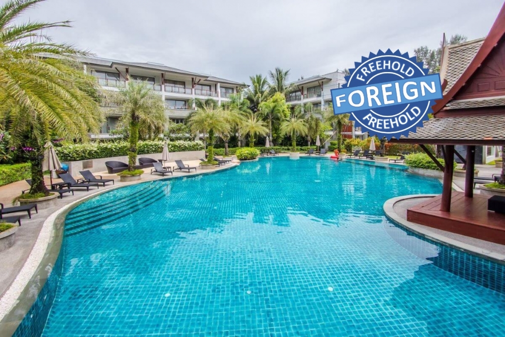 Condo en pleine propriété étrangère de 2 chambres à vendre par le propriétaire à Pearl of Naithon sur Naithon Beach, Phuket