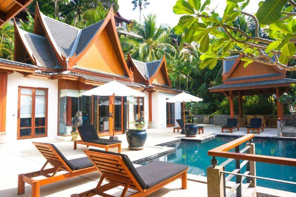 4 Bedroom Sea View Thai-Style Luxury Pool Villa for Sale at Ayara near Surin Beach, Phuket
