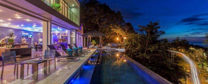 11 Bedroom Sea View Luxury Pool Villa for Sale by Owner at Surin Heights near Surin Beach, Phuket