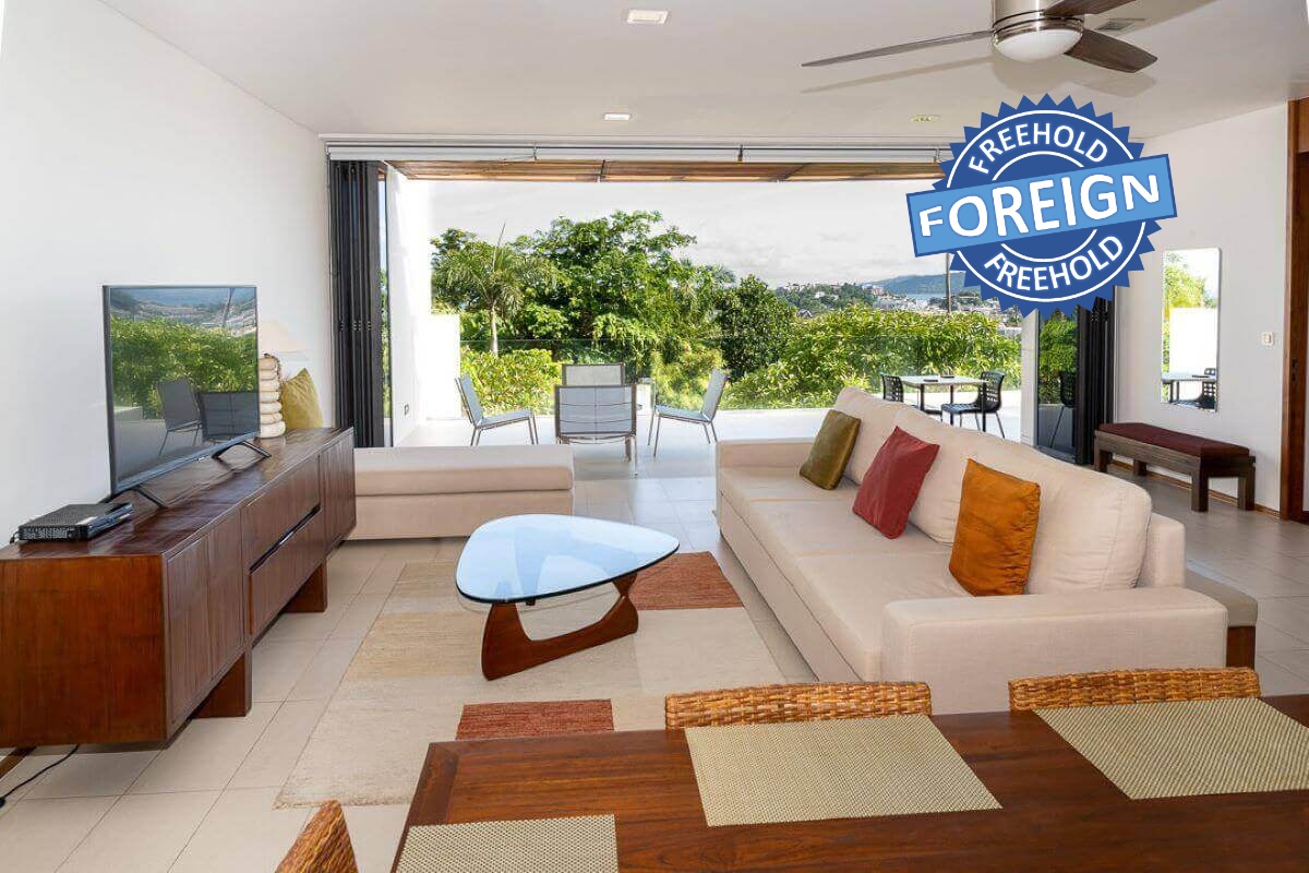 2 Bedroom Sea View Foreign Freehold Condo for Sale at The Heights near Kata Beach, Phuket