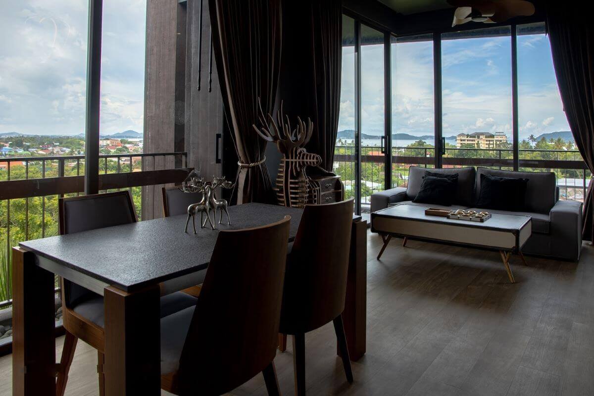 2 Bedroom Sea View Fully Furnished Corner Condo for Sale at Saturdays in Rawai, Phuket