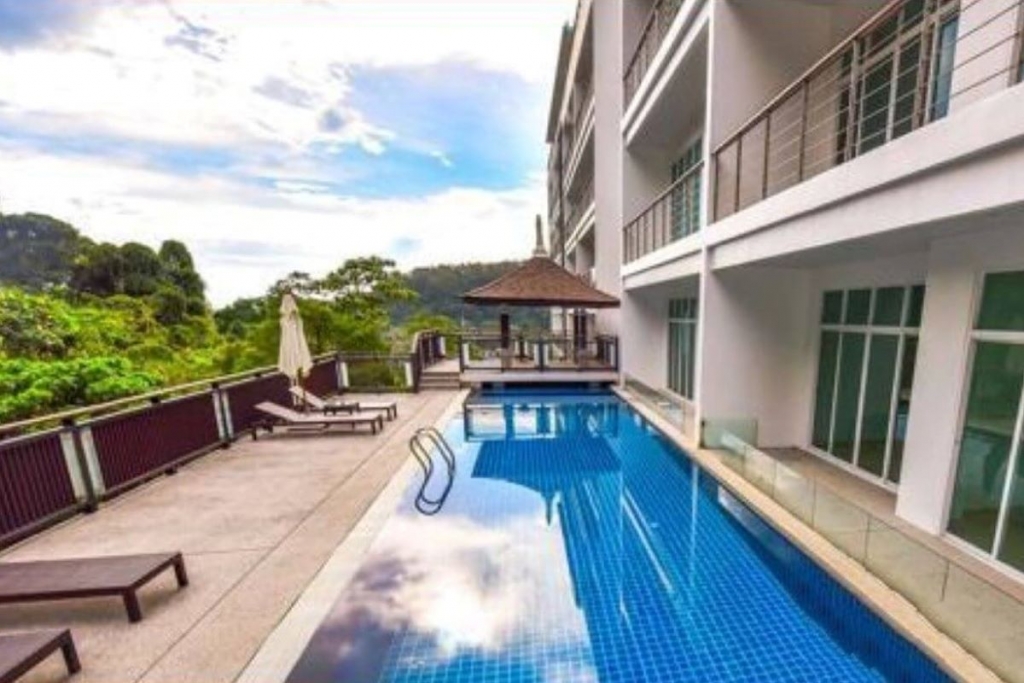 2 Bedroom Foreign Freehold Condo with Private Pool for Sale at Kamala Falls near Kamala Beach, Phuket