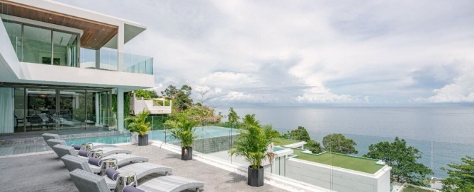 6 Bedroom Sea View Luxury Pool Villa for Sale at Cape Amarin on Millionaire's Mile in Kamala,Phuket
