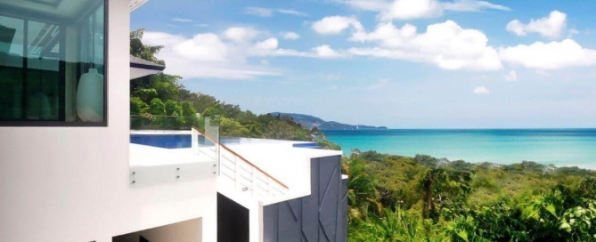 6 Bedroom Sea View Super Pool Villa for Sale Overlooking Patong Bay in Kalim, Phuket