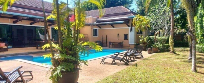 4 Bedroom Family Pool Villa for Sale by Owner on Large Plot near Homepro & Villa Market in Chalong, Phuket