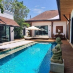 3 Bedroom Modern Oriental- Style Pool Villa for Sale 5 Minutes Walk to the Beach in Rawai, Phuket