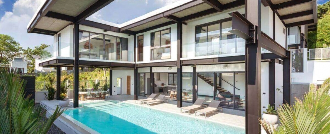 4 Bedroom Ultra-Modern Smart Villa with Large Pool for Sale in Soi Saiyuan in Rawai, Phuket