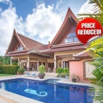 5 Bedroom Pool Villa with Double Height Ceilings on Large Plot for Sale in Soi Saiyuan in Rawai, Phuket