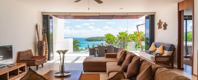 2 Bedroom Foreign Freehold Sea View Condo for Sale at The Heights near Kata Beach, Phuket