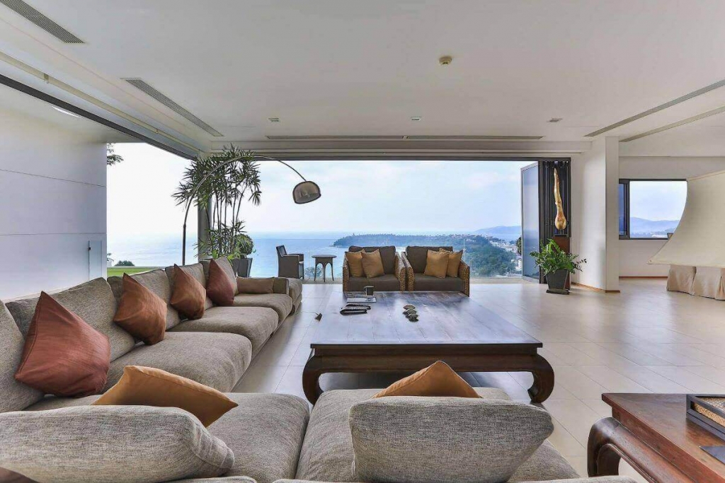 Penthouse-Eigentumswohnung mit 3 Schlafzimmern, Meerblick und privatem Pool zum Verkauf in The Heights in der Nähe von Kata Beach, Phuket