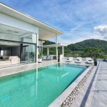 5 Bedroom Mountain View Brand New Modern Pool Villa for Sale in Soi Naya in Rawai, Phuket