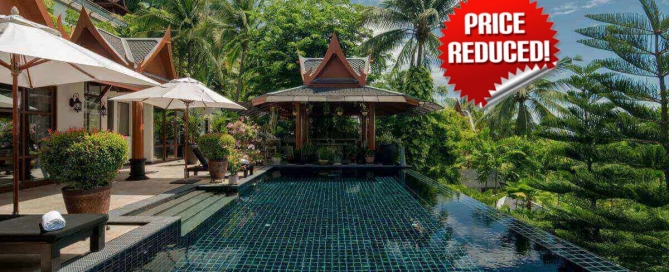 4 Bedroom Sea View Thai Art Deco Pool Villa for Sale by Owner at Ayara near Surin Beach, Phuket