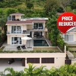4 Bedroom Pool Villa with Distant Sea View & Roof Top Jacuzzi for Sale near Lotus’s in Chalong, Phuket