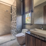 4-bedroom pool villas in the Laguna Area, Cherng Talay, Phuket toilet and bath with moroccan wall tiles PSV-CHE-902