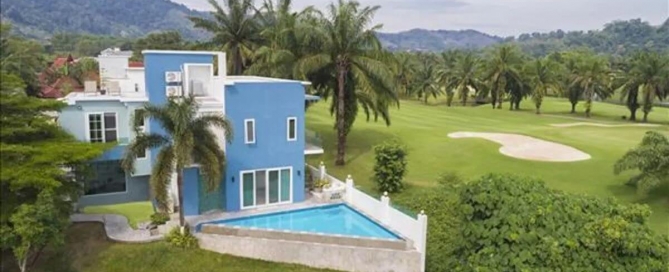 3 Bedroom Golf Course View Pool Villa for Sale by Owner at Loch Palm in Kathu, Phuket