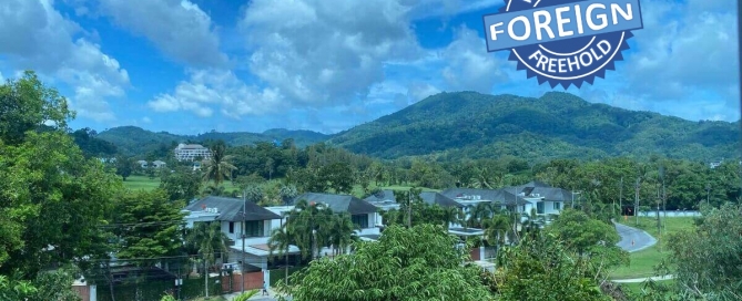1 Bedroom Foreign Freehold Golf Course View Condo for Sale by the Owner in Kathu, Phuket
