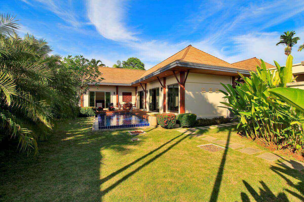 2 Bedroom Newly Renovated Thai-Balinese Pool Villa for Sale near Nai Harn Beach, Phuket