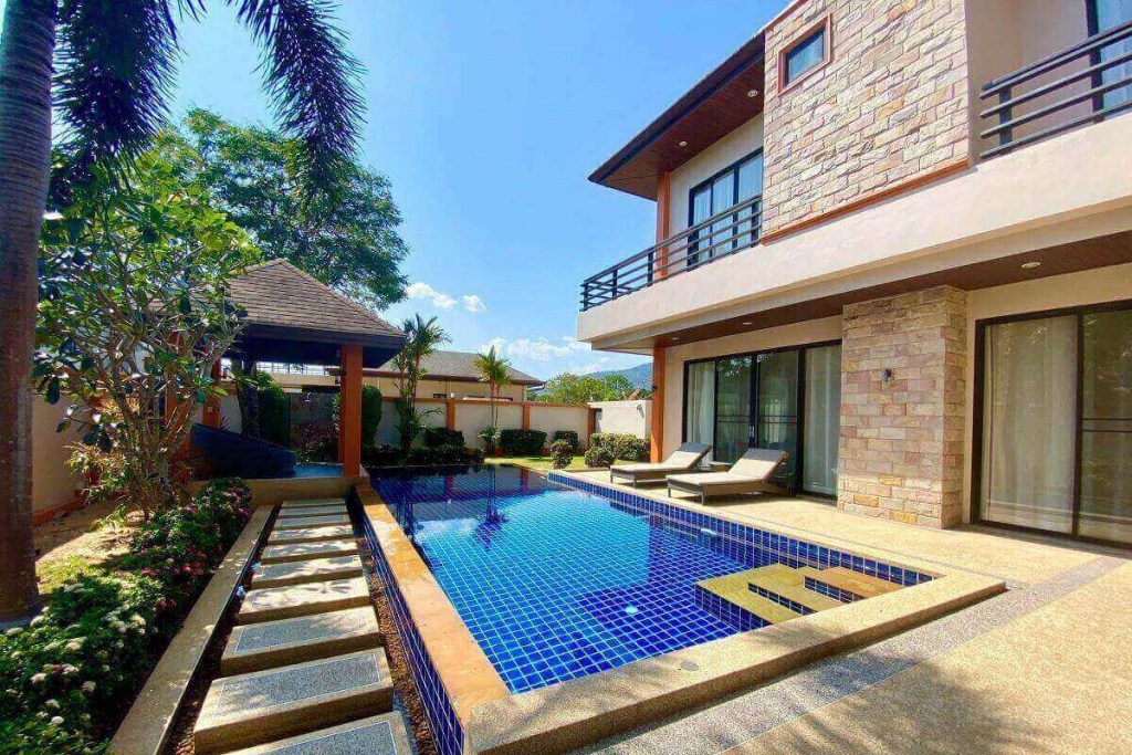 3 Bedroom Family Pool Villa for Sale near Lighthouse International School in Rawai, Phuket