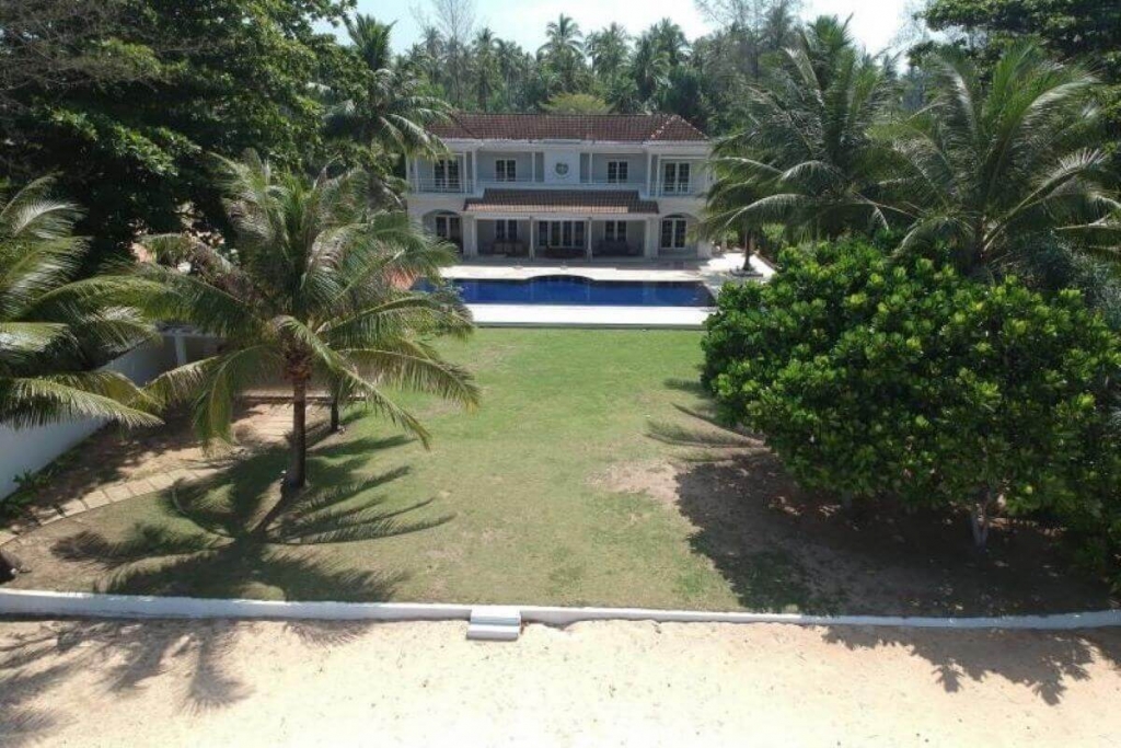 5 Bedroom Beachfront Pool Villa for Sale in Natai Beach, Phang Nga, 35 Mins from Phuket International Airport