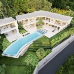 5 Bedroom Sea View Hilltop Luxury Pool Villa for Sale near Karon Beach, Phuket