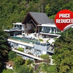 6 Bedroom Panoramic Sea View Pool Villa for Sale on Millionaire's Mile Kamala Headland, Phuket