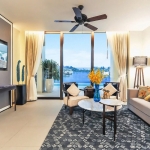 2-3 bedroom condos and penthouses with private pool in Laguna Phuket living room PSC-LAG-956